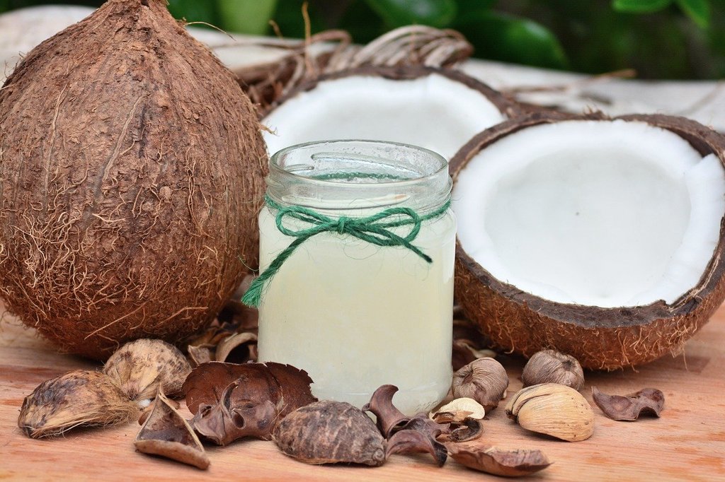 coconut in different forms