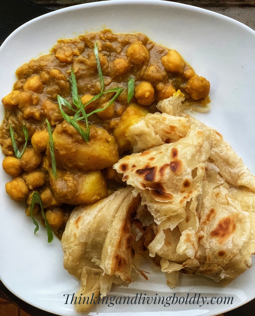 White China plate with Food